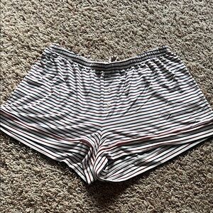 Aerie Striped Women’s Sleep Shorts❤️🤍💙